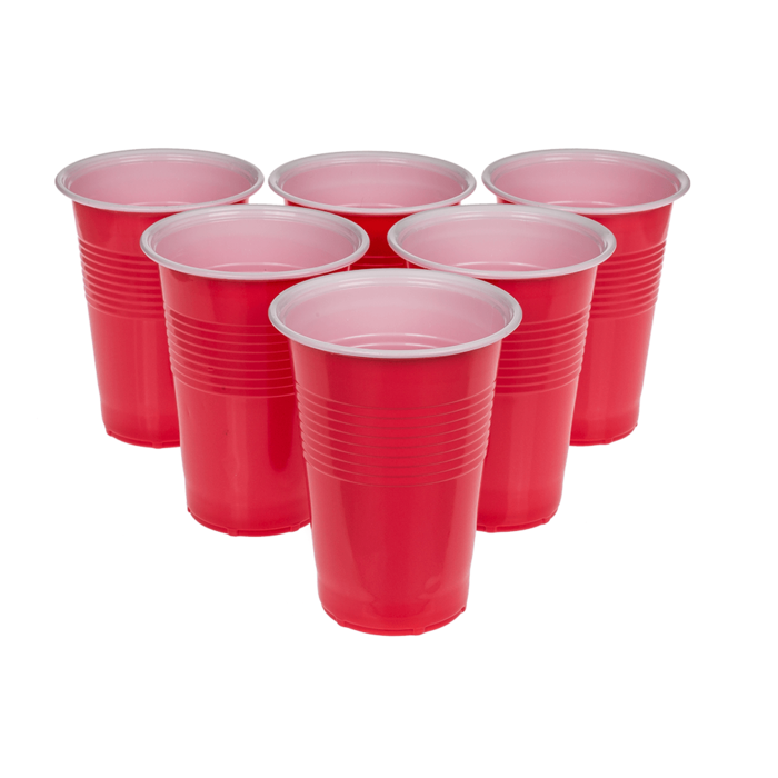 Beer Pong Shelf - Inclusief 12 cups en 12 ballen