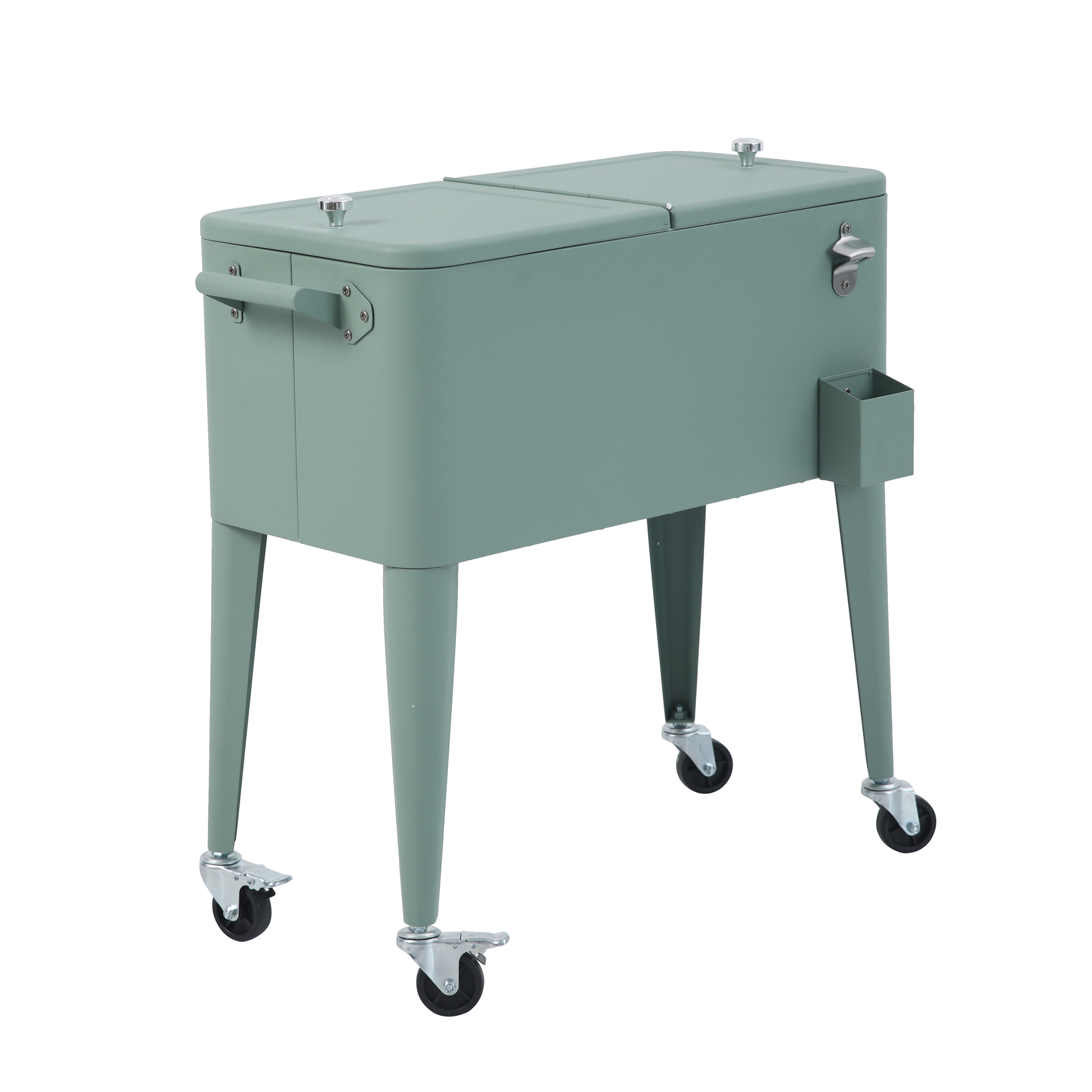 Icy Koelbox met wieltjes - Groen