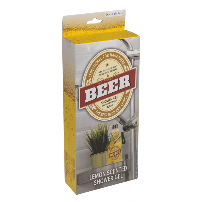 Douchegel Bierfles - Citroengeur - 300ml