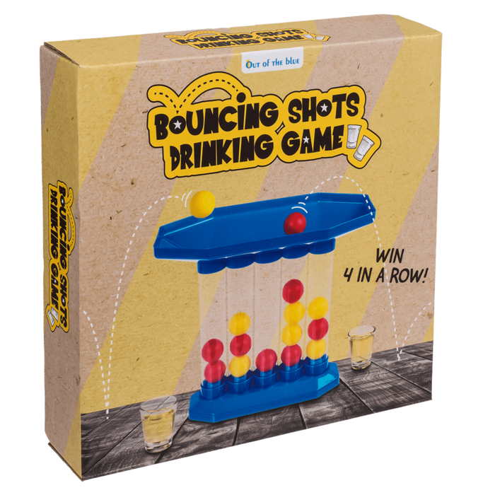 Bouncing Shots - Vier Op Een Rij - Drankspel