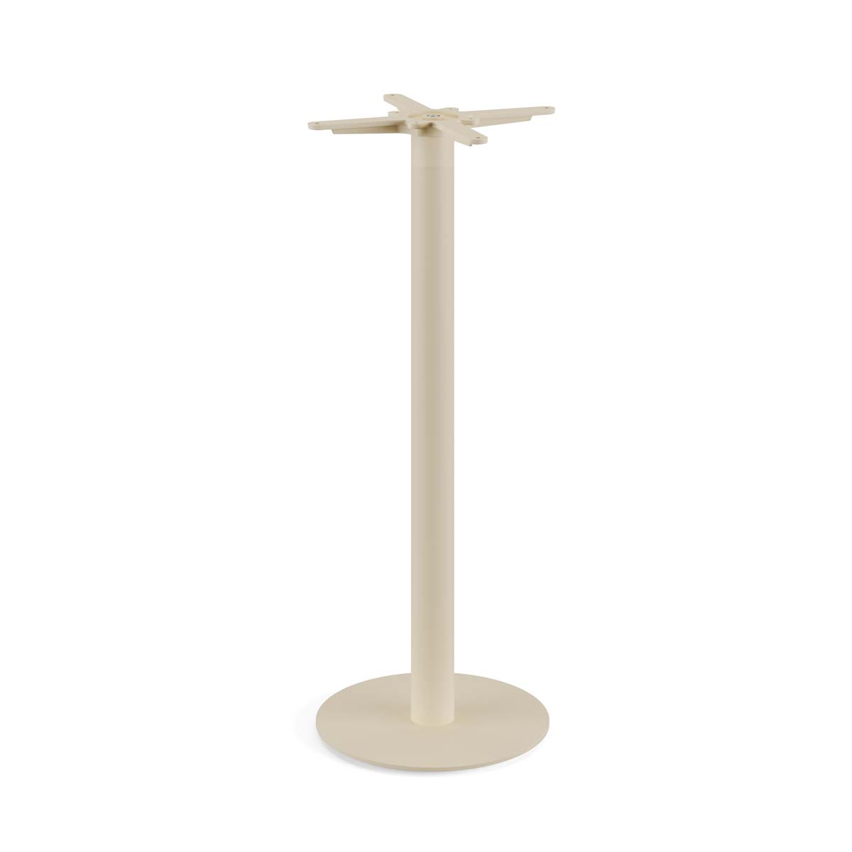 Urban Statafel zand frame + Galaxy Marble HPL 70x70 cm