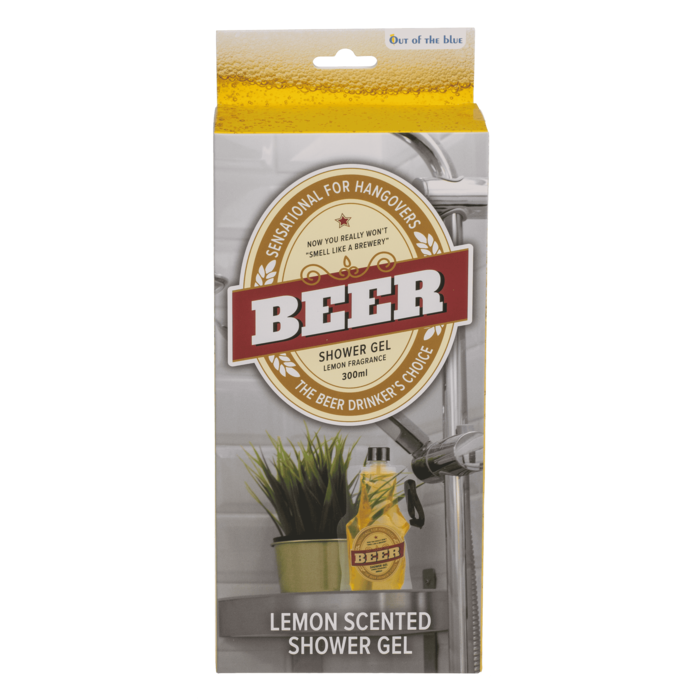 Douchegel Bierfles - Citroengeur - 300ml