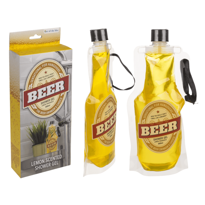 Douchegel Bierfles - Citroengeur - 300ml