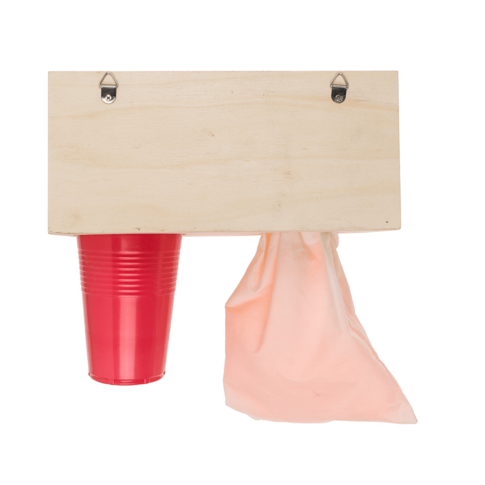 Beer Pong Shelf - Inclusief 12 cups en 12 ballen